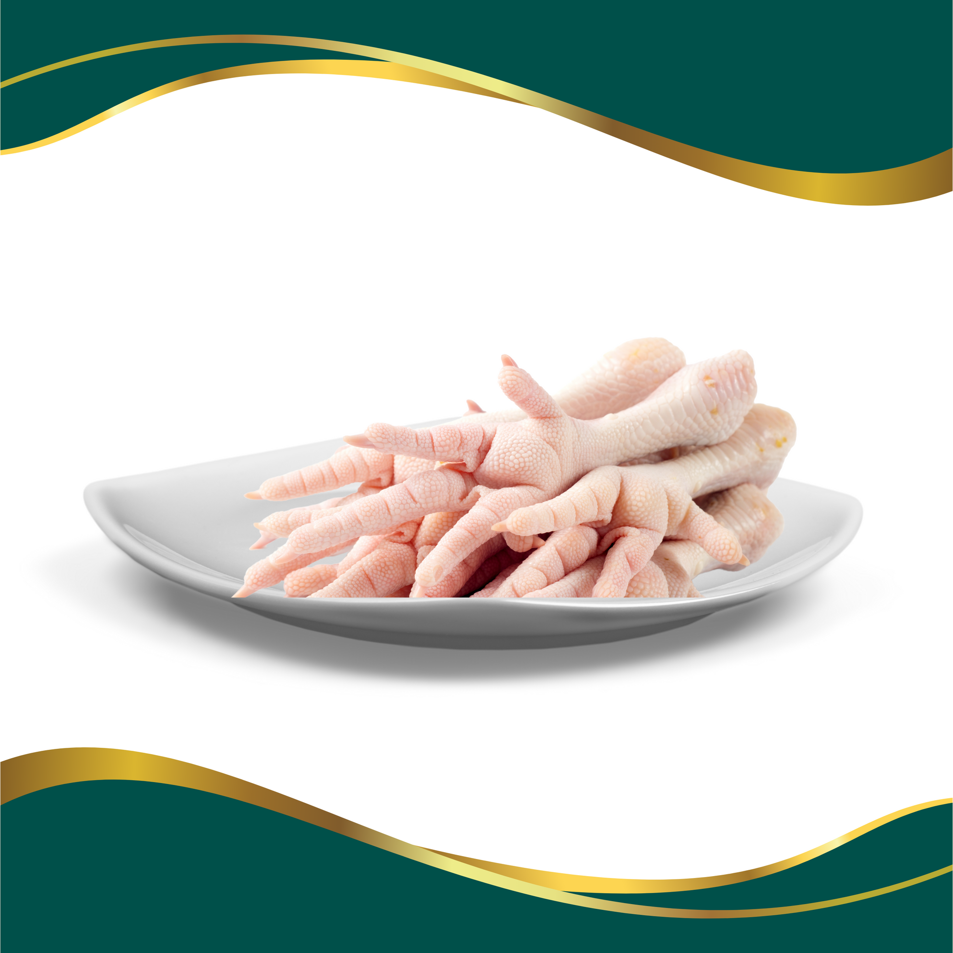 raw chicken feet, chicken feet cooking ingredient, chicken feet collagen