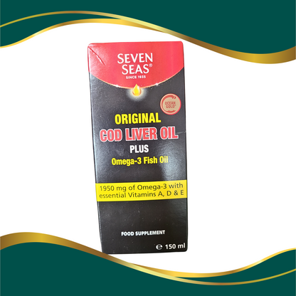 Seven seas cod liver oil original 150ml