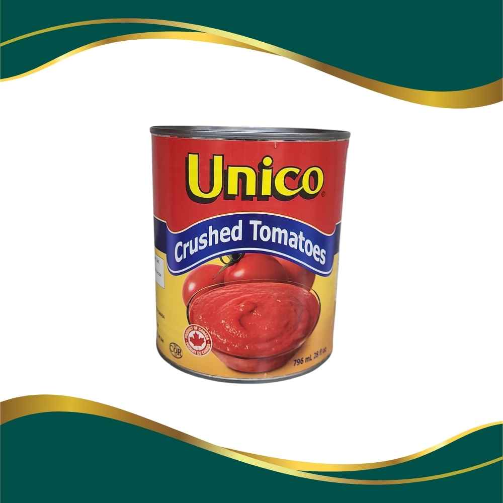 unico crushed tomatoes 796ml product of Canada