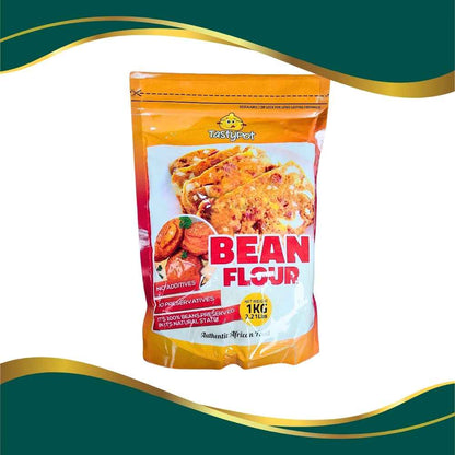 Tasty Pot Bean Flour net weight 1kg 2.2lbs no additives no preservatives, 100% beans preserved in its natural state authentic african food