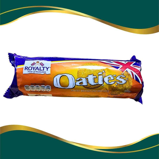 Royalty taste of distinction OATIES biscuits, finest British Oat biscuits 300g