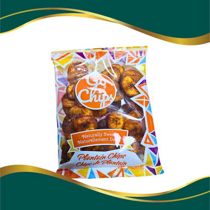 Go chips Plantain Chips (Go Chips) Naturally sweet flavour 110g