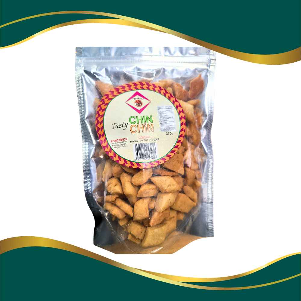 Tasty Nigerian chin chin freid cookie bowl 370g