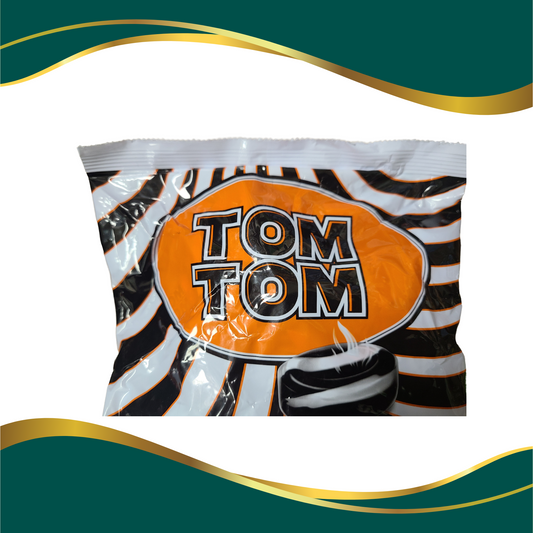 Cadbusry Tom Tom Sweet with strong menthol flavour, black and white sweet candy for throat 40 pieces