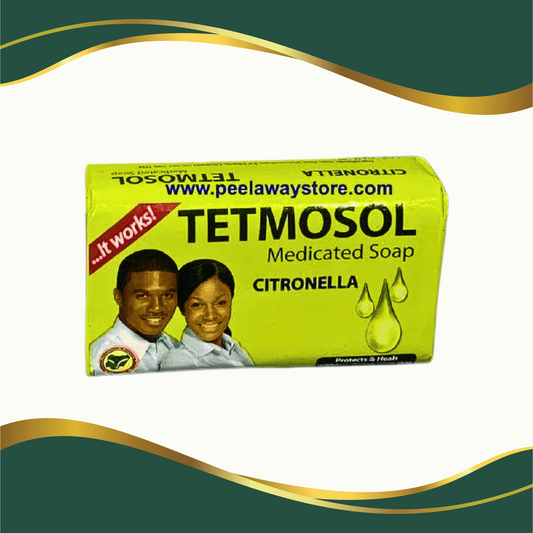 Tetmosol medicated bar soap with citronella