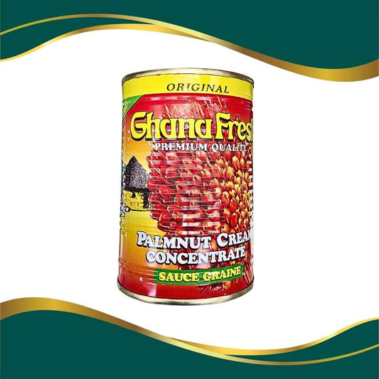 Original Ghana Fresh premium quality sauce graine, canned palm nut cream